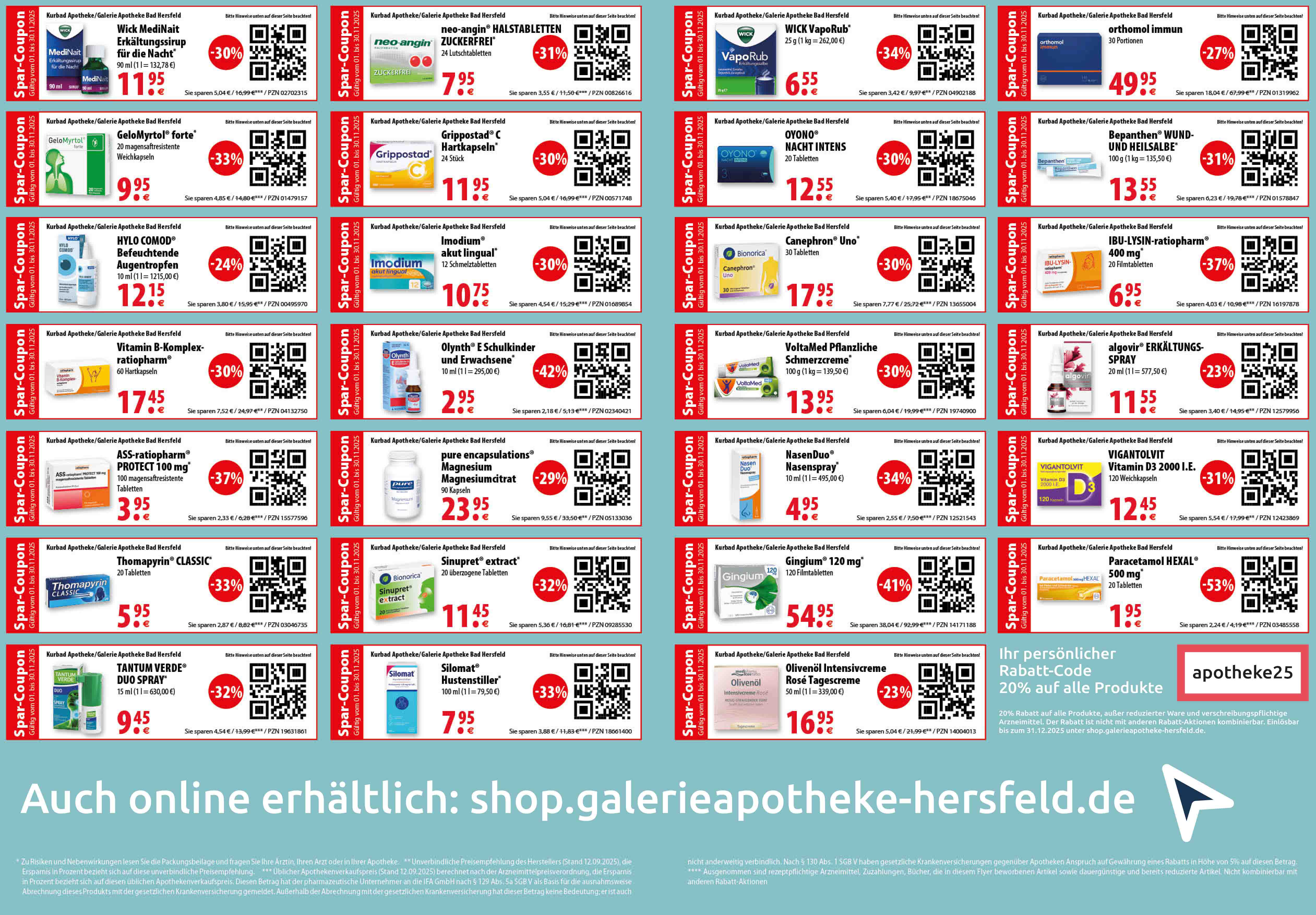 Monatsflyer November 25 2