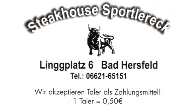 steakhouse sportlereck bonustaler kooperationspartner