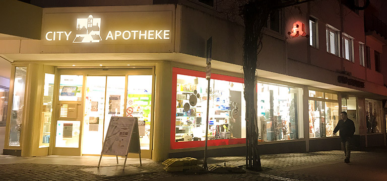 Aussenansicht City-Apotheke