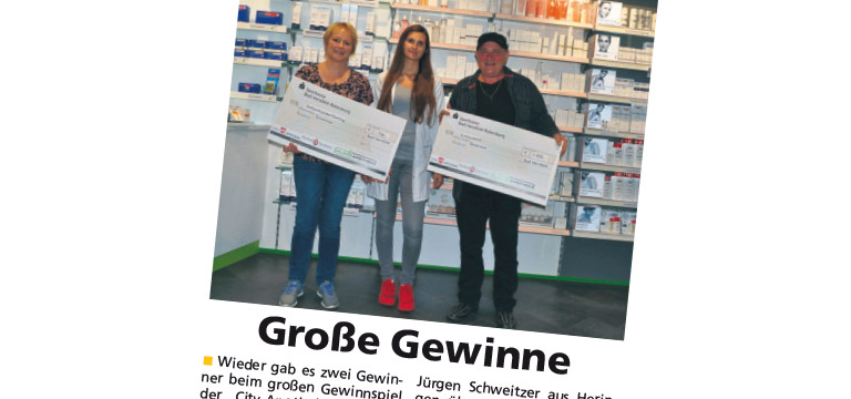 Große Gewinne