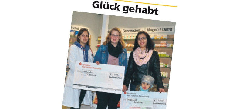 Glück gehabt