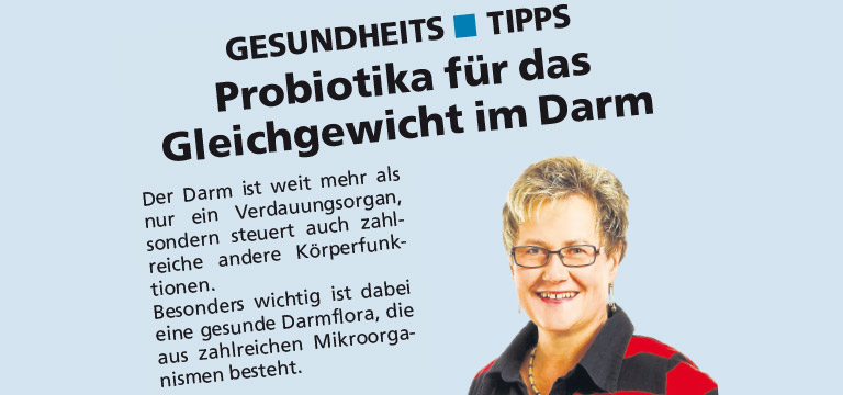 Probiotika für das Gleichgewicht im Darm